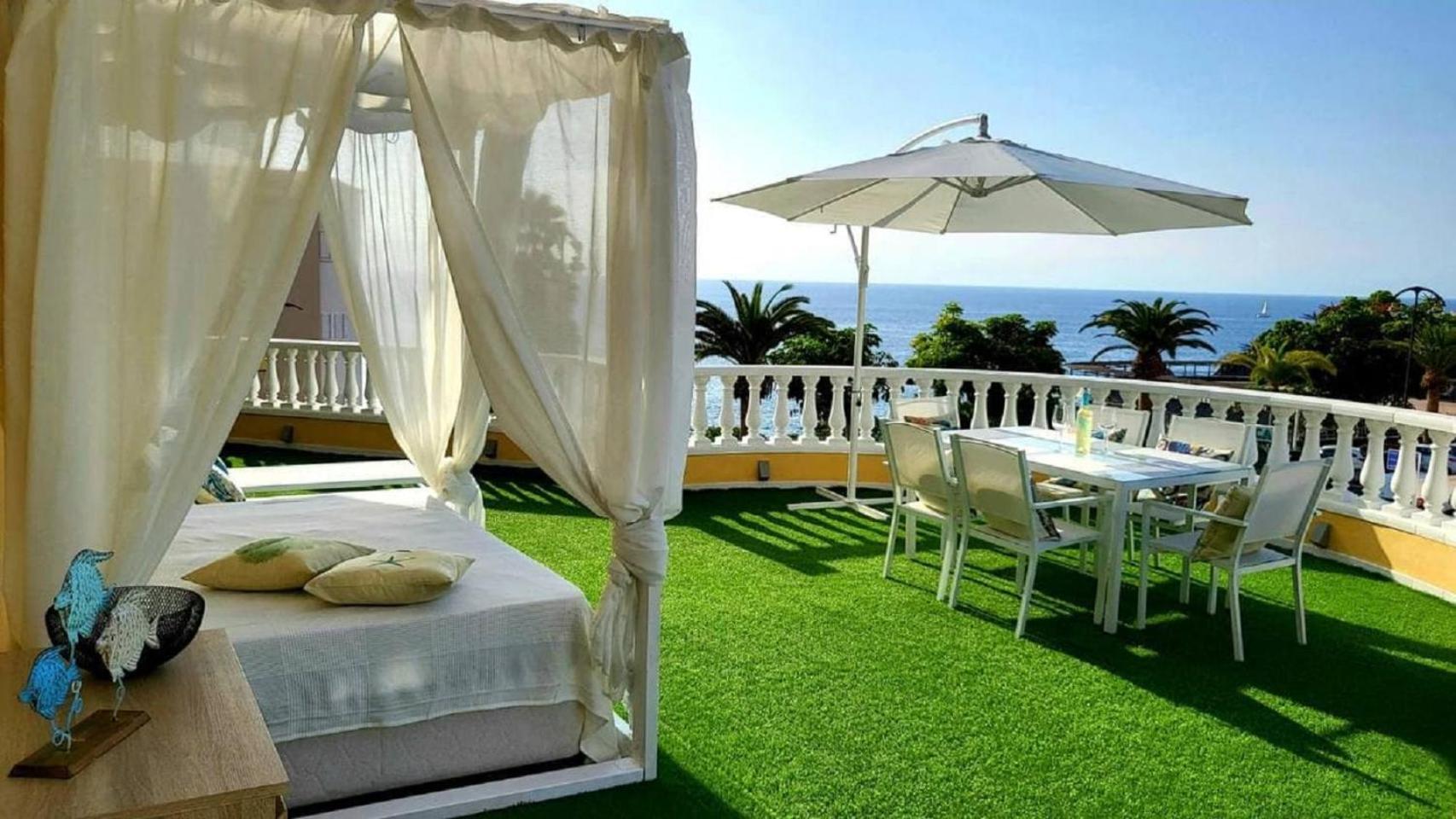 Paulmarie Apartment Gigantes Ocean Lounge Puerto de Santiago  Ngoại thất bức ảnh