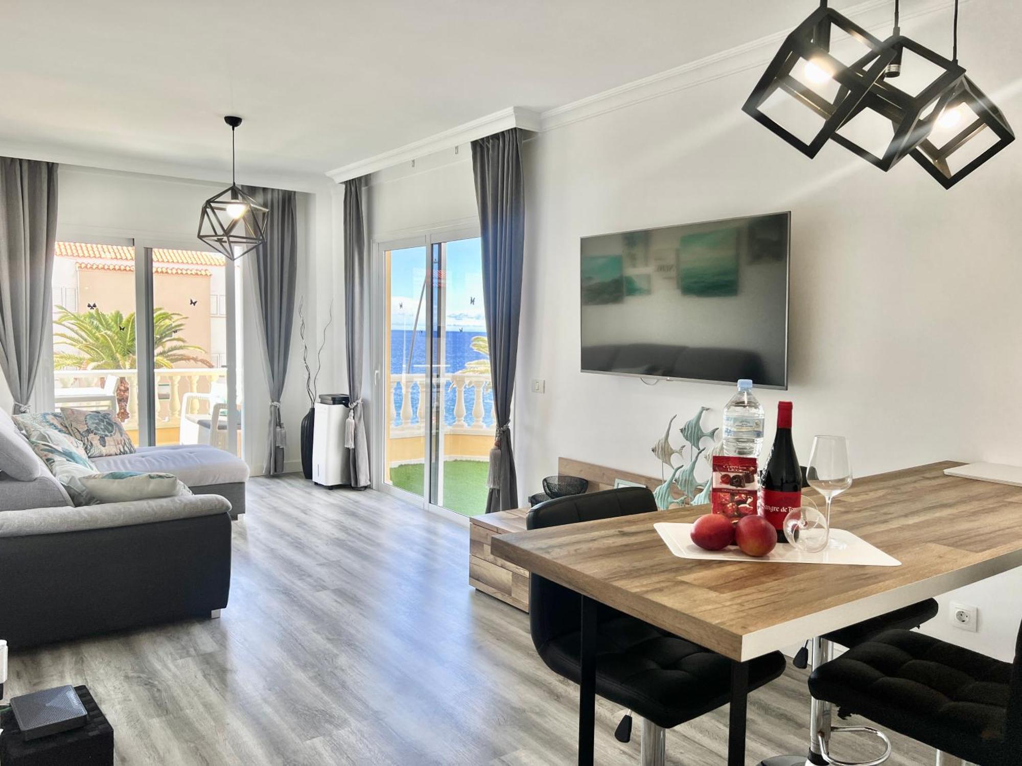 Paulmarie Apartment Gigantes Ocean Lounge Puerto de Santiago  Ngoại thất bức ảnh